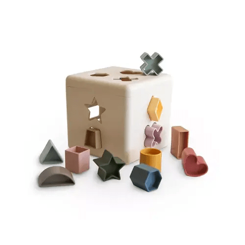 Shape Sorting Box - Mushie