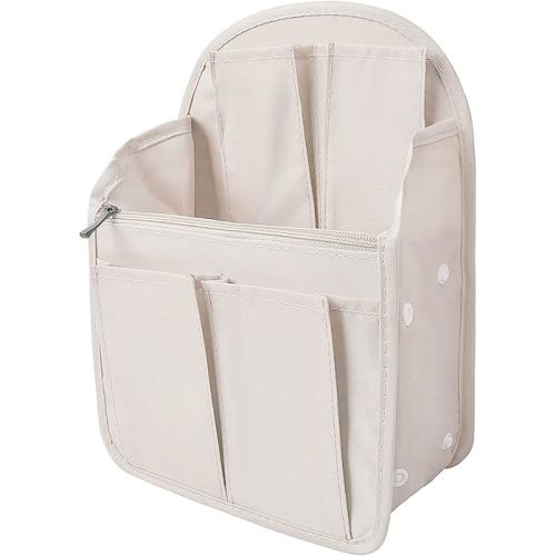 Vercord Backpack Organizer Insert Liner Hanging Travel Bag in Bag with Many Pockets