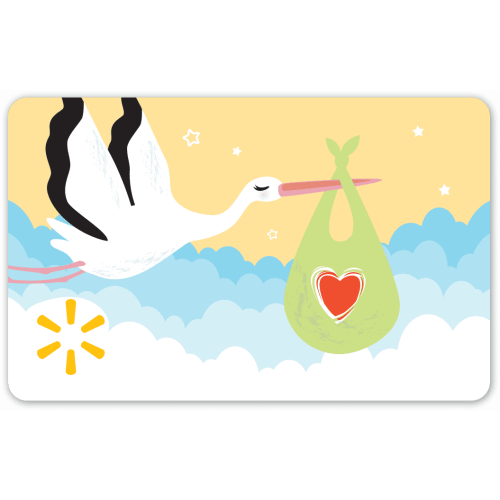 Baby Classic Stork Walmart Gift Card