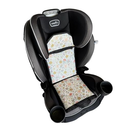 Car Seat Cooler Washable Insulated Ice Pack Infant Car Seat Cooling Cushion Mat for Hot Weather Multifunctional Baby Cooling Pad for Car Seat and Strollers (Ice Packs Included)