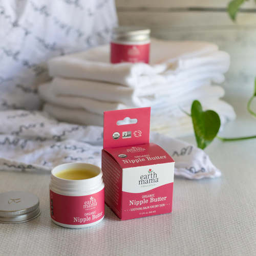 Organic Nipple Butter Breastfeeding Cream | Earth Mama