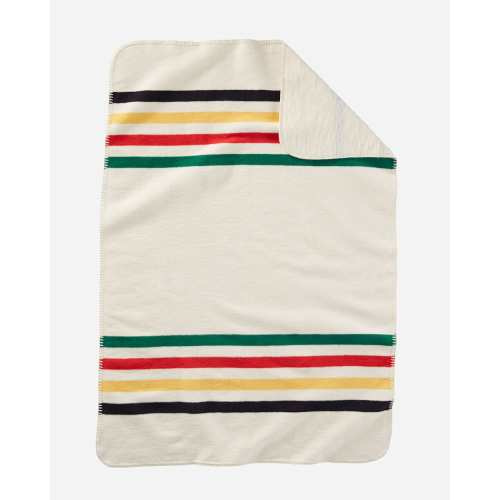 GLACIER ORGANIC COTTON BABY BLANKET
