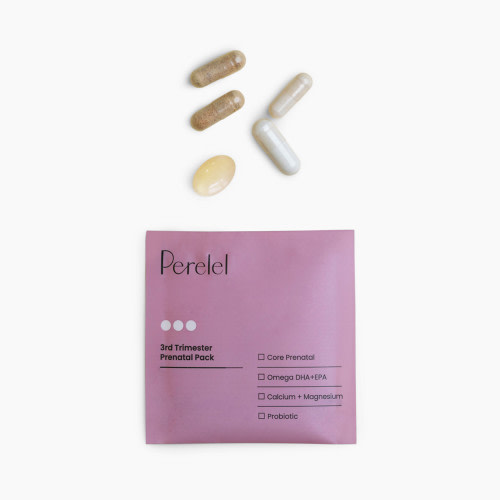 Perelel 3rd Trimester Pack - Prenatal Vitamins & Supplements - 30