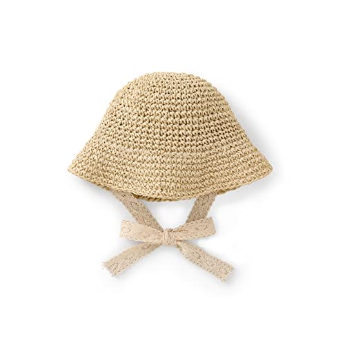 pureborn Baby Toddler Girls Straw Sun Hat Summer Beach Hat