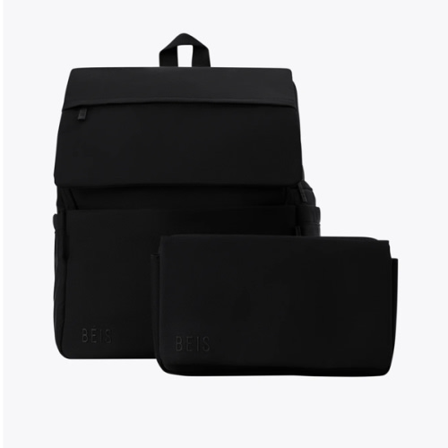 BÉIS 'The Ultimate Diaper Backpack' in Black - Best Backpack Diaper Bag in Black