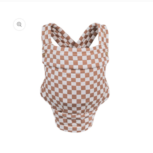 The Monarch Carrier - Mocha Check – Mabē