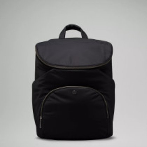 Lululemon New Parent Backpack 17L - Black/Sheer Oak