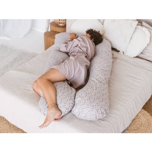 Pregnancy Pillow, Organic Body Pillow, Nursing Pillow, Maternity Pillow, Breastfeeding Pillow, Side Sleeper Pillow, Cuddle Cushion,Wife Gift