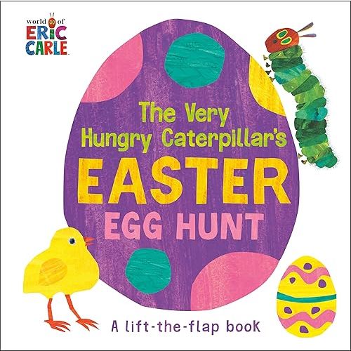 The Very Hungry Caterpillar's Easter Egg Hunt: A Lift-the-Flap-Book (World of Eric Carle) Board book – Lift the flap, January 17, 2023
