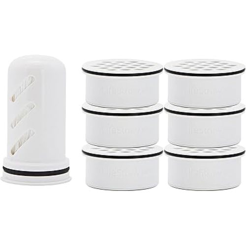 LifeStraw Home Water Pitcher Replacement Pack, 1-Year Supply, for Protection Against Bacteria, Parasites, microplastics, PFAS and 30+ contaminants