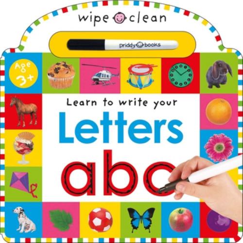 Roger Priddy: Wipe Clean: Letters (Revised edition) (Hardcover)