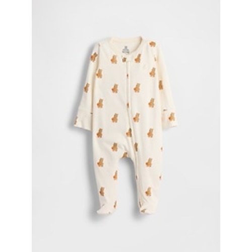 Baby First Favorites Organic Cotton Footed One-Piece | Gap