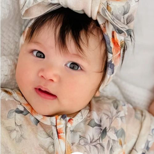Flower Story Onesie - Spring Floral