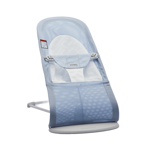Bouncer Balance Soft: Sky blue/White - Mesh