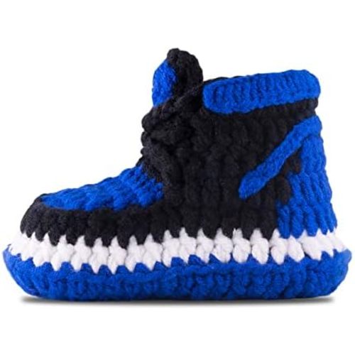 Diaper Book Club Baby Sneakers Crochet Hypebeast Shoes for Toddler Sneakerheads, Soft Booties for Boys & Girls, Designer Kids Fashion, Breathable & Comfortable Children's Kicks