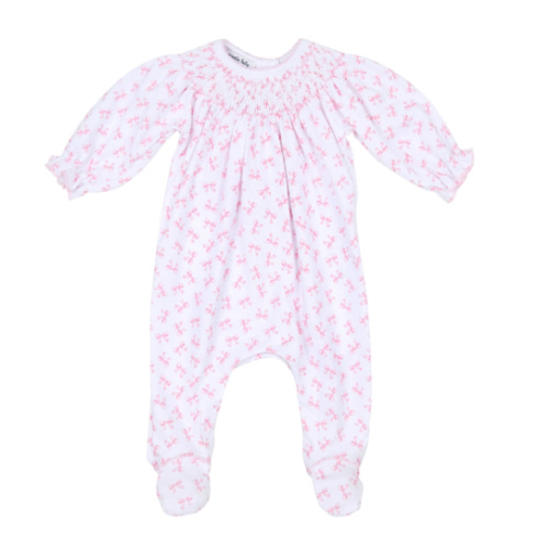 MB Baby Bows Bishop Footie | The Little French Hen