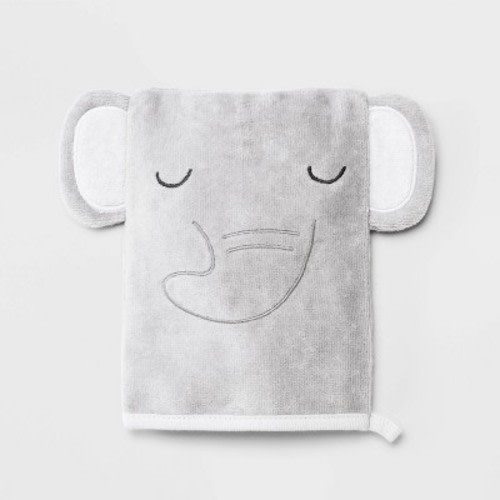 Baby Wash Mittens - Cloud Island™ Gray