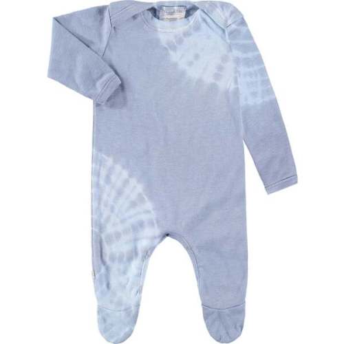 Eco Tie Dye Ribbed Pajama, Grey - Paige Lauren | Maisonette