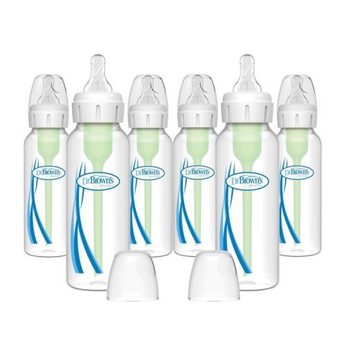 Dr. Brown's 8 fl oz Options+ Narrow Anti-Colic Baby Bottle - 6pk