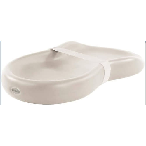 Keekaroo Peanut Changer Baby Vanilla– The Original Made in USA Easy-to-Clean Changing pad and The only Shell Over Foam, Fully Water Repellant