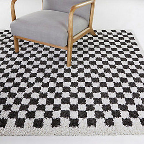 Balta Covey Checkered Shag 7' 10" x 10' Area Rug