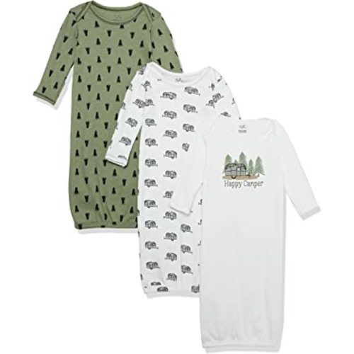 Touched by Nature Baby Organic Cotton Gowns 0-6 months