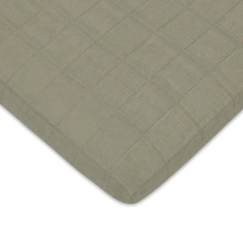 Babyletto Matcha Muslin All-stages Bassinet Sheet, Gots Certified Organic Cotton