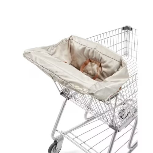 Take Cover Shopping Cart & Baby High Chair Cover - Oat