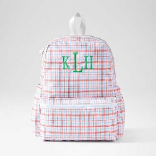 Riley Backpack,
Color - Classic Red Plaid