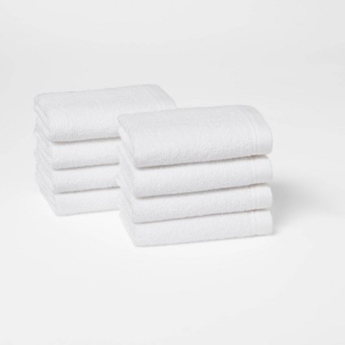 Antimicrobial Wash Cloth Set - Room Essentials™, Color: White