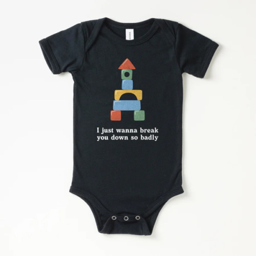 Break You Down Baby Onesie | All The Small Tees