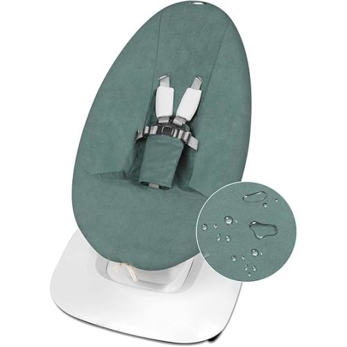 Waterproof Swing Cover Compatible with New Model FOR Moms Swing 5 Launched 2022, Soft Corduroy Fabric, Premium Quality, Machine Washable Jade (Only a Cover)