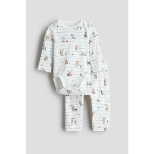 2-PIECE PRINTED COTTON SET-NB