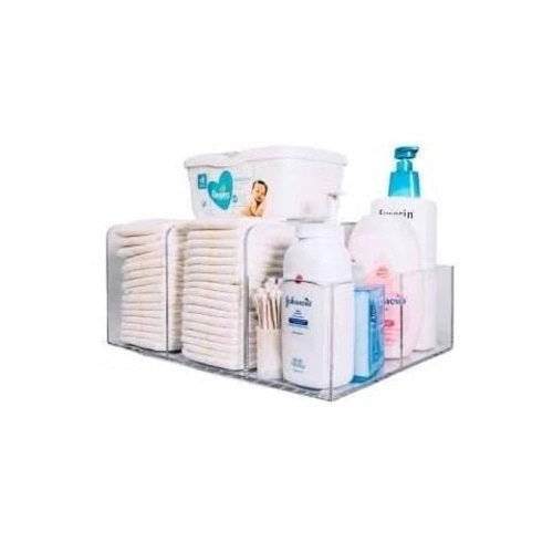 LELLOBABY™ - Deluxe Lucite Acrylic Diaper Caddy