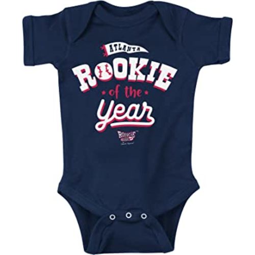 Rookie of The Year Baby Apparel for Atlanta Baseball Fans (NB-7T)