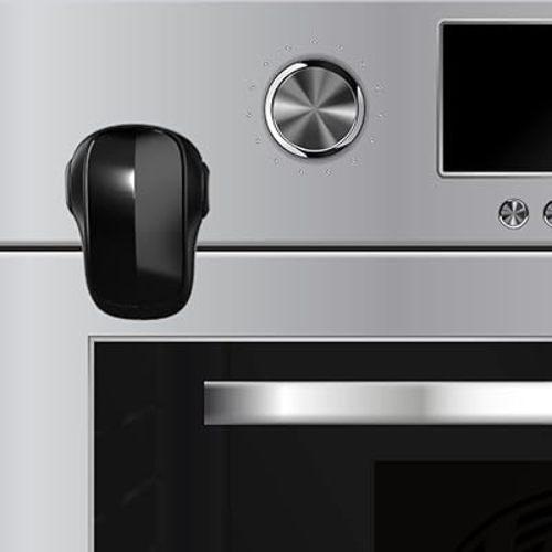 Moonybaby Oven Lock Child Safety, Heat-Resistant, Jet Black
