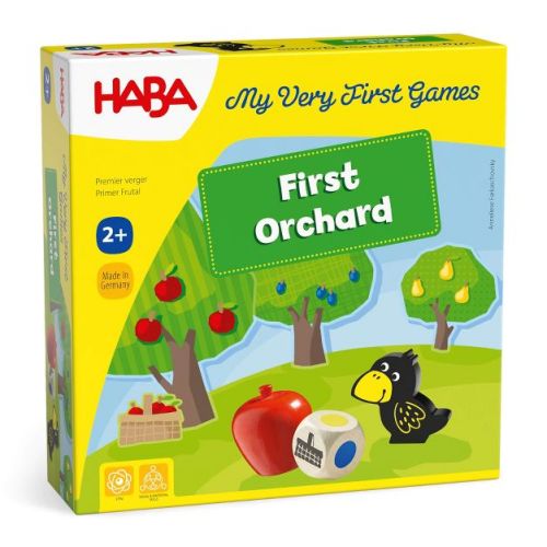 HABA My Very First Games - First Orchard Toddler Game - Cooperative Toddler Board Games for 2 Year Olds - Made in Germany