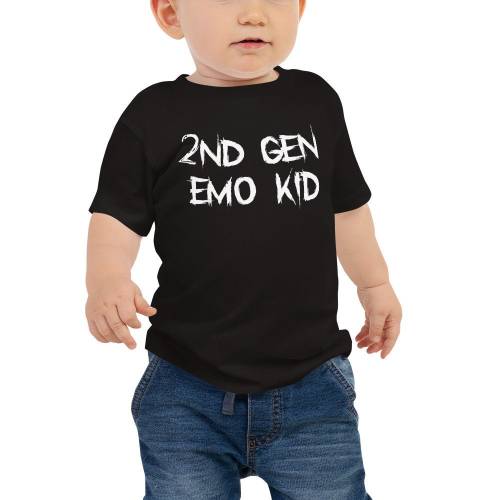 2nd Gen Emo Kid Baby Tee, Gift for Emo Parents, Gifts for babies, Elder Emo Parents, Emo.Kid, Emo Baby, Gift for emo baby