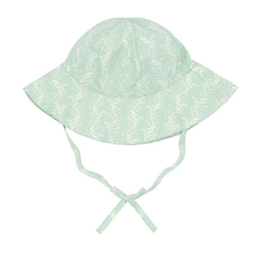 Pistachio Vine Floral Sunhat - 6-12 Months