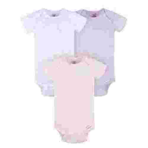 Gerber Baby Neutral Short Sleeve Bodysuits, 3-Pack, Sizes Newborn - 24 Months