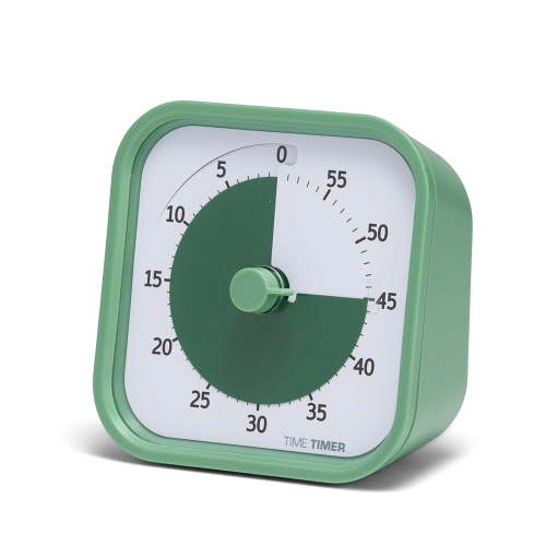 Time Timer MOD Home Edition — 60 Minute Kids Visual Timer Study Tool (Fern Green)