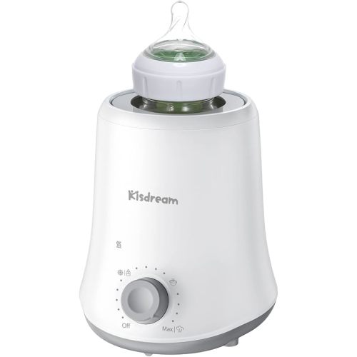 Baby Bottle Warmer, Bottle Warmer, Baby Defrost Warmer&Rapid Food Heater for Breastmilk and Formula, Precise Temperature Control, Fit All Baby Bottles