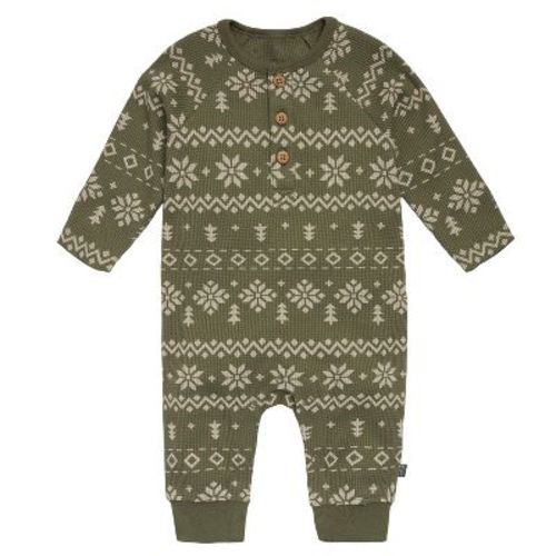 Modern Moments™ By Gerber Baby Boys' Romper, Fair Isle, Newborn