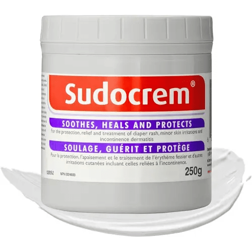 Sudocrem - Diaper Rash Cream for Baby, Soothes, Heals, and Protects, Relief and Treatment of Diaper Rash, Zinc Oxide Cream - 250g