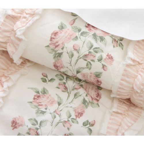 Bria Hammel Rose Baby Quilt | Pottery Barn Kids