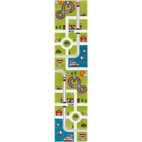 Carousel Kids CRK192 Power Loomed Indoor Rugs - Safavieh Kids