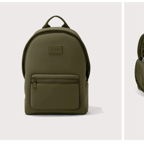 Dakota Backpack in Dark Moss, Medium