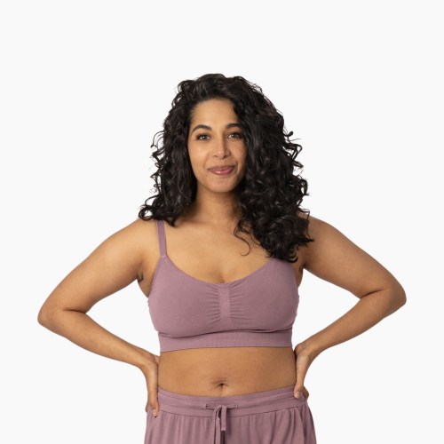 Kindred Bravely Sublime Bamboo Hands-Free Pumping Lounge & Sleep Bra - Twilight, Medium