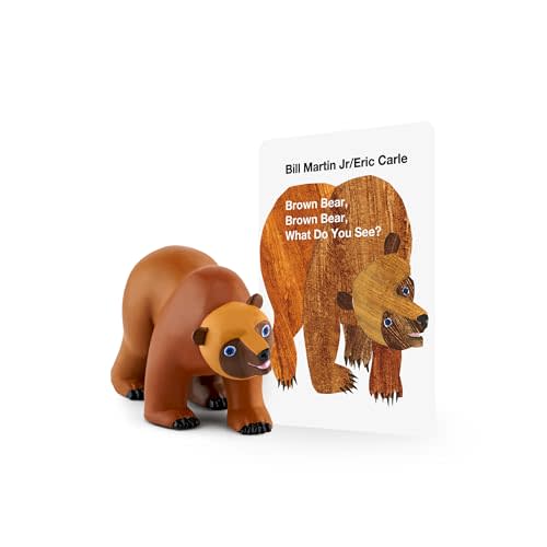 Tonies Brown Bear Audio Toy Figurine from Brown Bear and Friends by Bill Martin Jr. and Eric Carle