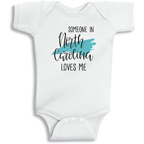 Someone in North Carolina Loves Me Baby Infant Bodysuit